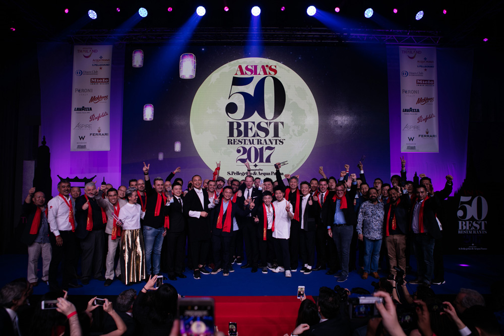 Winners take the stage at Asia's Top 50 Restaurants awards 
